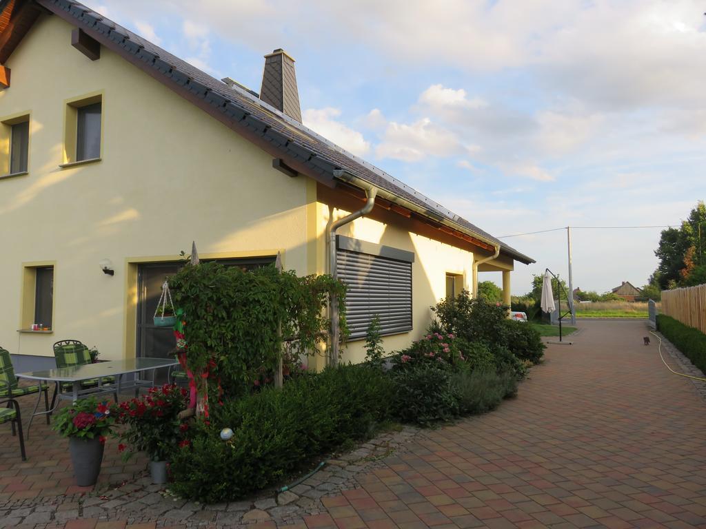 タールヴィッツHaus Am Parkアパートメント エクステリア 写真